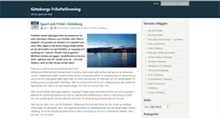 Desktop Screenshot of goteborgsfriluftsforening.se